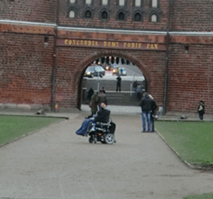 Lübeck Holstentor mit Dieter